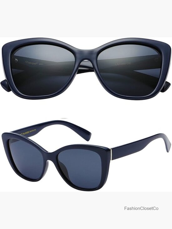 Polarized Cat Eye Sunglasses for Women – Oversized UV400 Fashion Sun Glasses main image 4